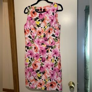 Floral Tailored Dress